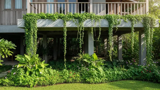 Model Rumah Sederhana dengan Taman Konsep Wild Garden Biar Natural