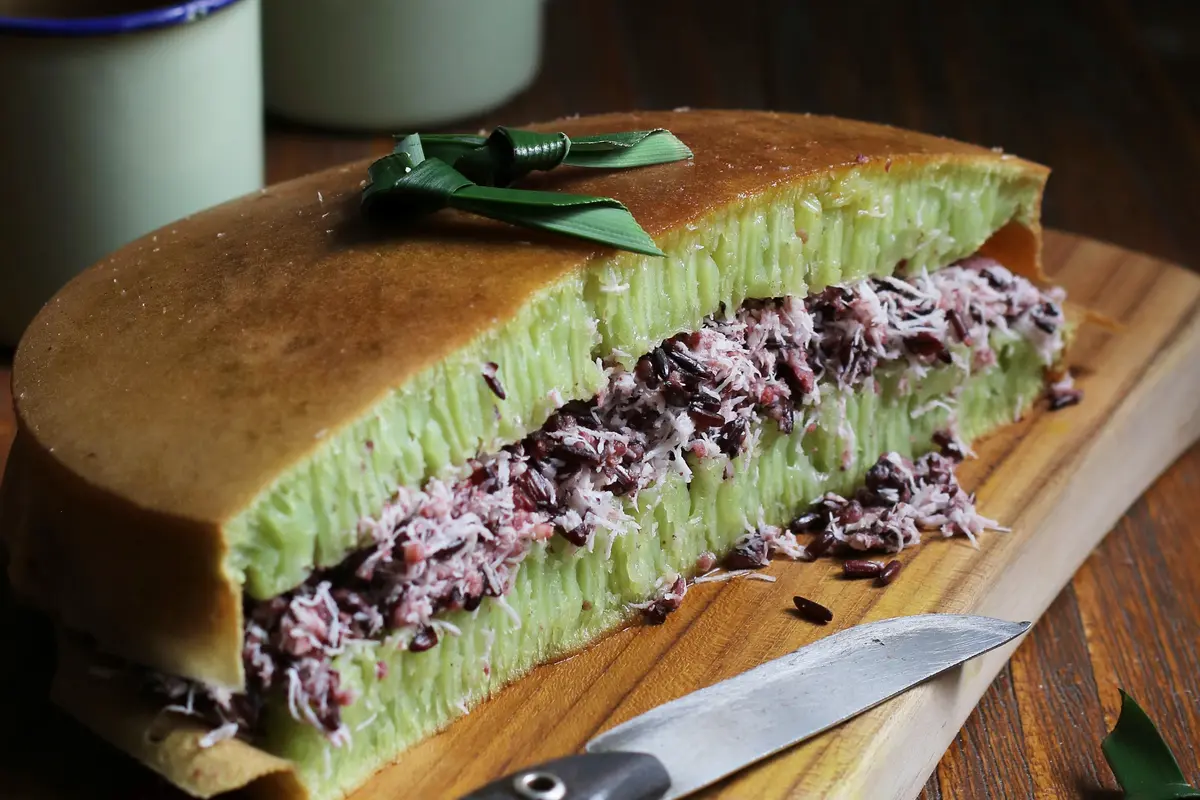 martabak manis pandan
