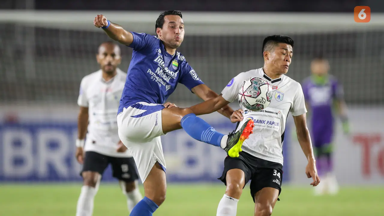 BRI Liga 1 2021: Persib Bandung vs Persipura Jayapura