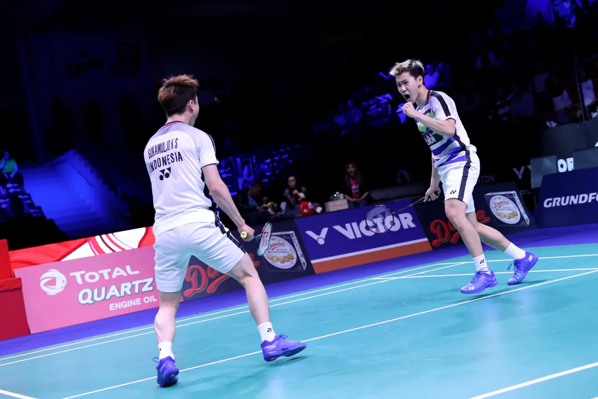 Kevin Sanjaya Sukamuljo / Marcus Fernaldi Gideon - Denmark Terbuka 2018