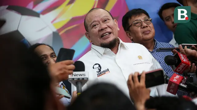 Pendaftaran dan Penyerahan Berkas Bakal Calon Ketua Umum PSSI, AA LaNyalla Mahmud Mattalitti