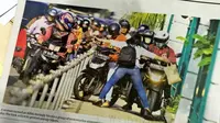 Alfini adalah sosok pemberani yang menghadang puluhan pengendara motor yang melintas di trotoar di bilangan Jalan Jendral Sudirman Jakarta 