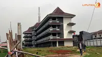 SMP 289 Cilincing Siap Digunakan, Tapi Lapangan Upacara Belum Ada