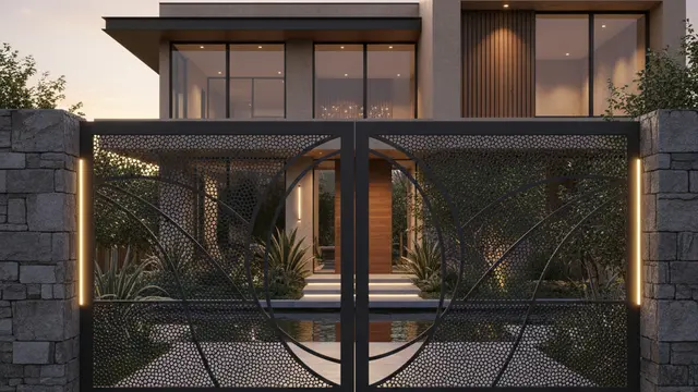 Gerbang Perforated Metal