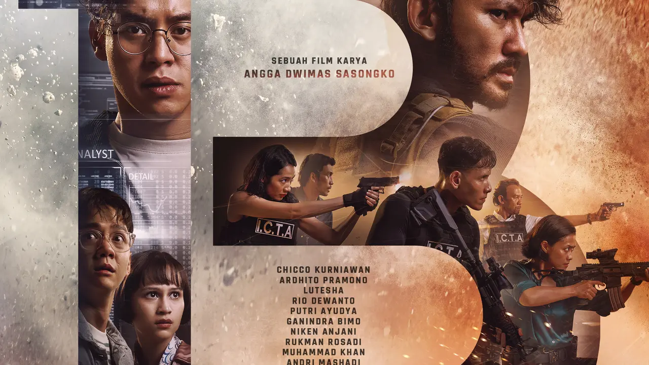 Official Poster Film 13 Bom di Jakarta. (ist)