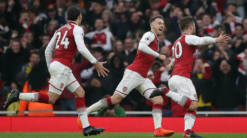 FOTO: Bungkam Tottenham, Arsenal Menangi Derby London Utara