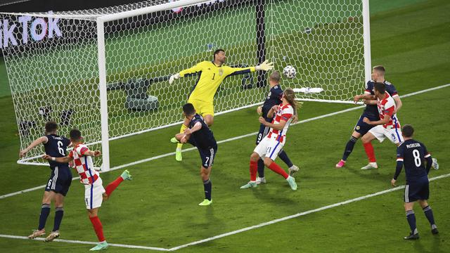 Foto Piala Eropa: Kroasia Menang Mutlak, Skotlandia Pulang Kampung Lebih Cepat di Euro 2020
