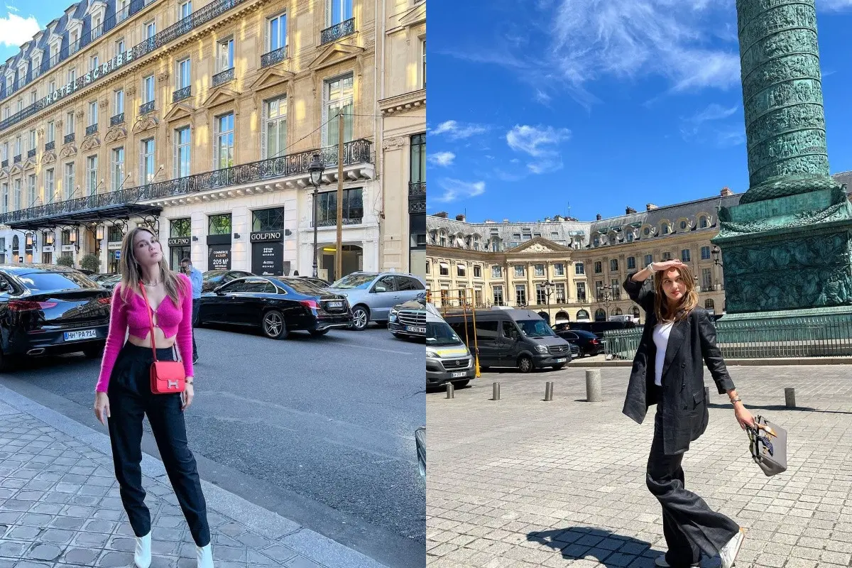 Pakai Outfit Kasual, Luna Maya Tenteng Tas Ratusan Juta Saat Liburan di Paris