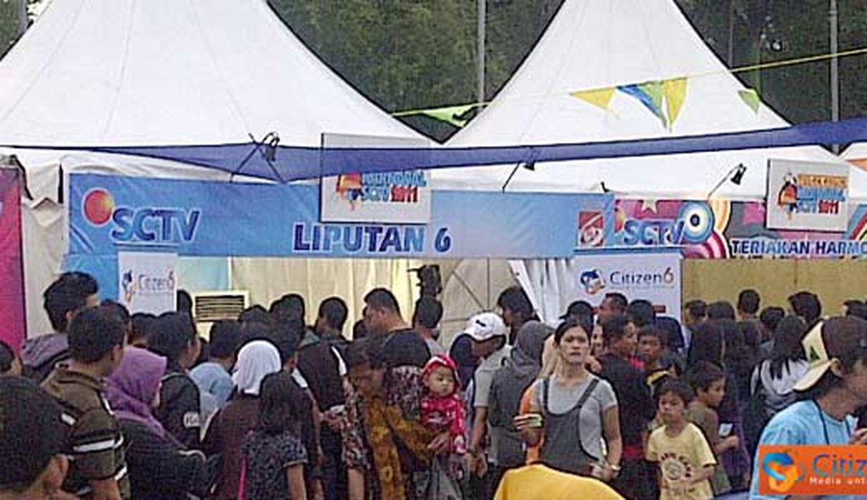 Booth Liputan6 di Tegalega  dipadati Pengunjung Foto 