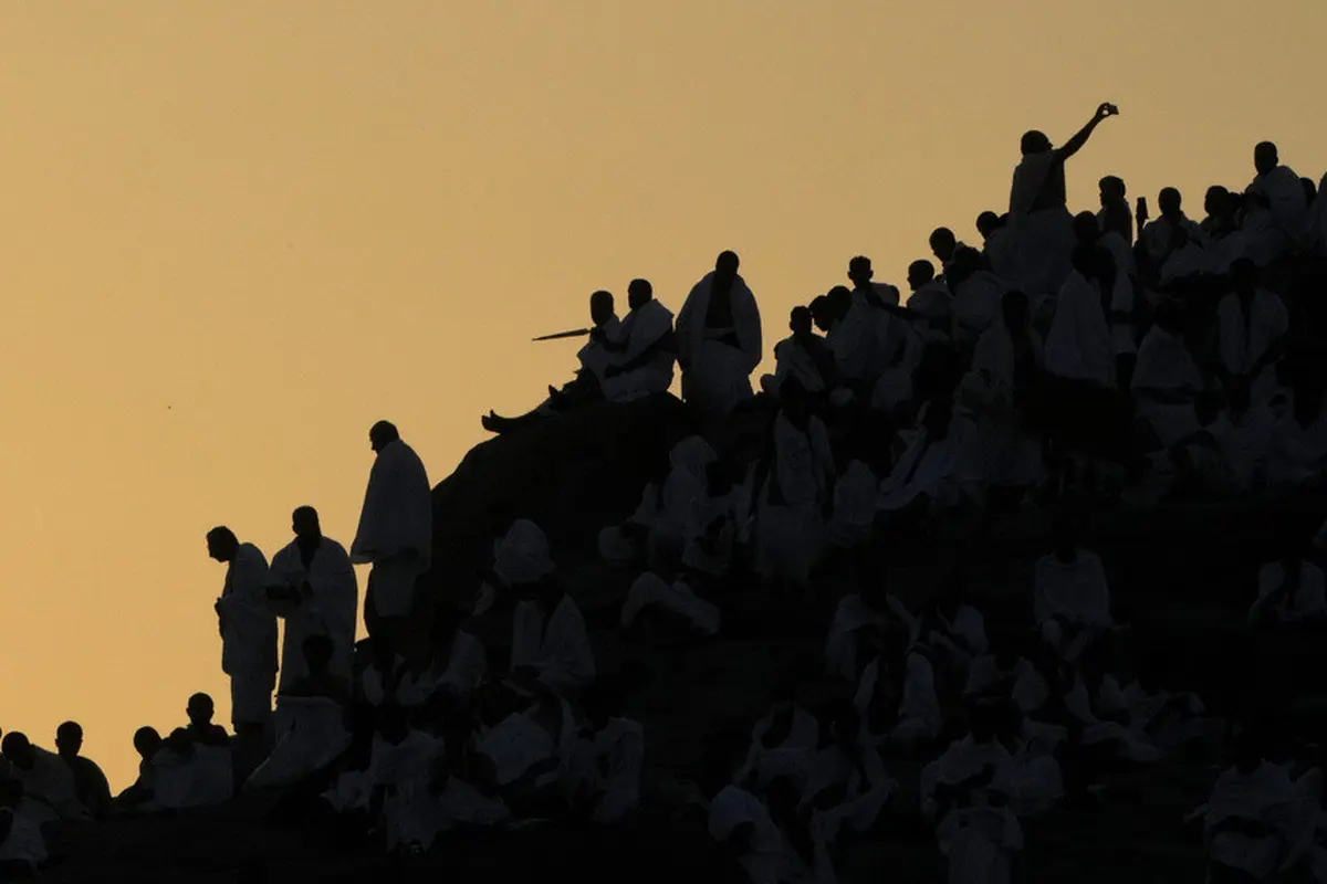 Jemaah Haji Wukuf di Arafah