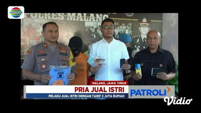 Seorang pria di Malang, Jawa Timur, jual istrinya untuk melayani seks menyimpang bertiga.