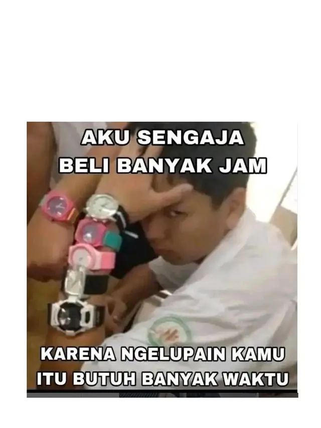 6 Meme Derita Anak SMA Ini Nyeleneh Pol, Bikin Ngakak
