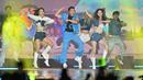 Penyanyi Korea Selatan Psy tampil pada konser Seoul Festa 2022 di Kompleks Olahraga Jamsil, Seoul, Korea Selatan, 10 Agustus 2022. Seoul Festa diselenggarakan oleh Pemerintahan Metropolitan Seoul. (Jung Yeon-je/AFP)