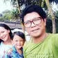 Andika Kangen Band dan mantan istrinya, Caca liburan ke Bali [foto: instagram]