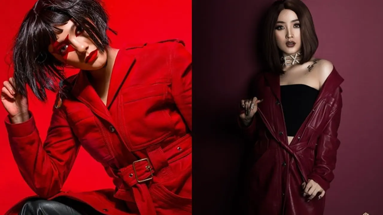 Tampil Beda, Ini 6 Adu Gaya Pemotretan Naysilla Mirdad dan Natasha Wilona