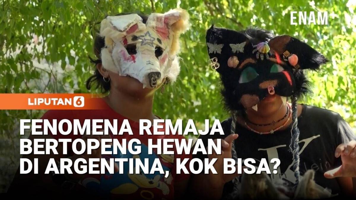 Fenomena "Therian" Viral di Argentina, Remaja Bertopeng dan Tiru Perilaku Hewan