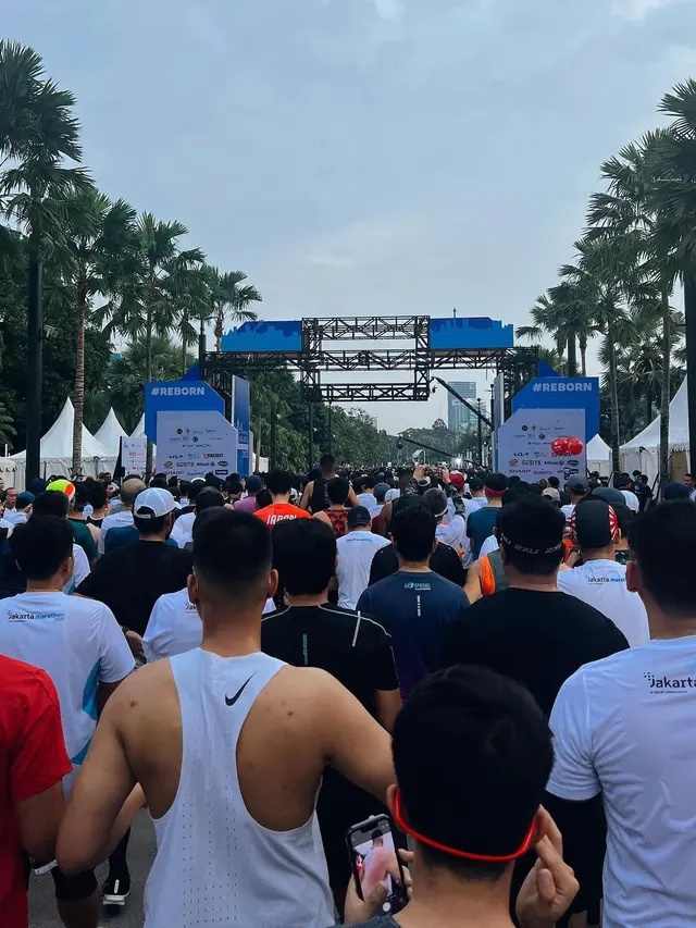 6 Momen Febby Rastanty Perdana Ikut Lari Marathon, Sempat Overthinking