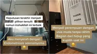 Kisah haru wanita harus jalani operasi pengangkatan rahim di usia muda. (Sumber: TikTok/yutadama20)