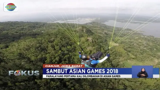 Lima putra dan tiga putri diseleksi untuk mewakili Indonesia di Asian Games 2018 cabang olahraga paralayang.