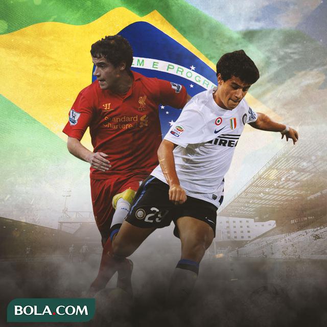 Ilustrasi - Philippe Coutinho Liverpool dan Inter Milan