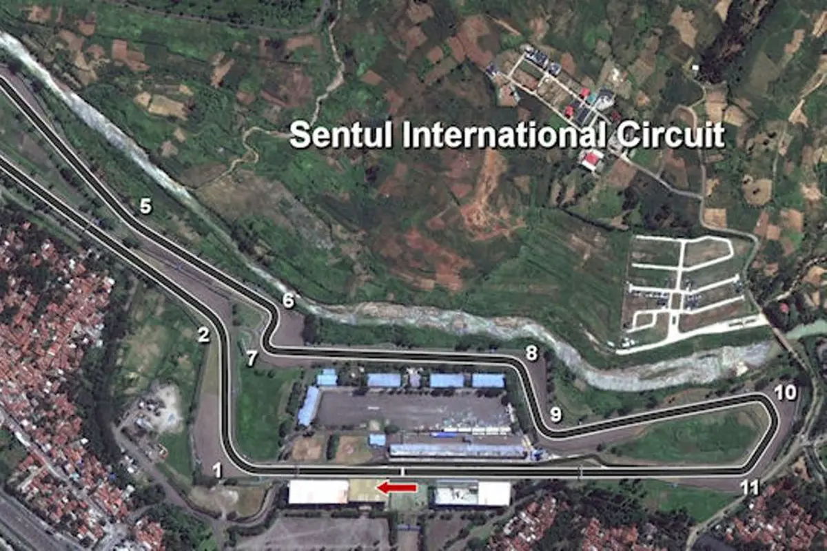 Sirkuit Sentul Belum Memenuhi Standar Keamanan MotoGP