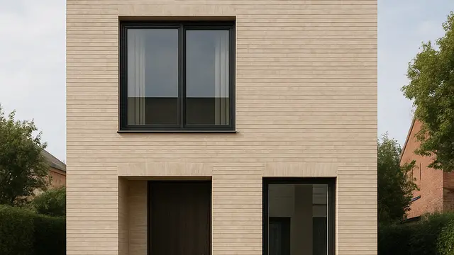 Desain Fasad Rumah Lebar 6 Meter/AI