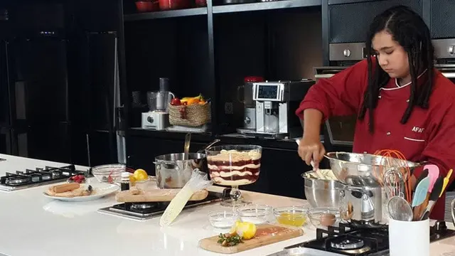 5 Potret Afaf, Juara Masterchef Junior 2014