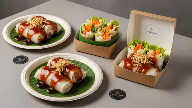 Lumpia Basah Isi Sayur