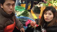 Penjual sayur Korea Selatan, fasih berbahasa Jawa