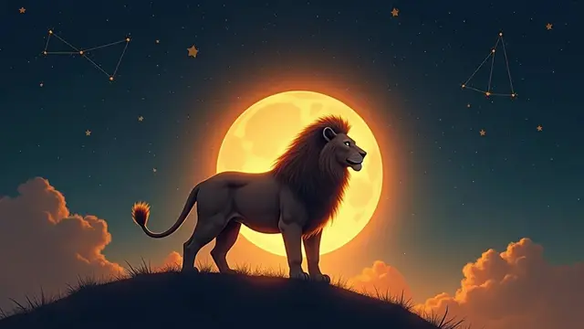 logo zodiak leo