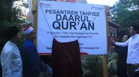 Program Pembibitan Penghafal Al-Qur'an (PPPA) Daarul Qur’an (Daqu) membuka pesantren baru di Desa Cinta Asih, Kecamatan Pangkalan, Karawang, Jawa Barat. 