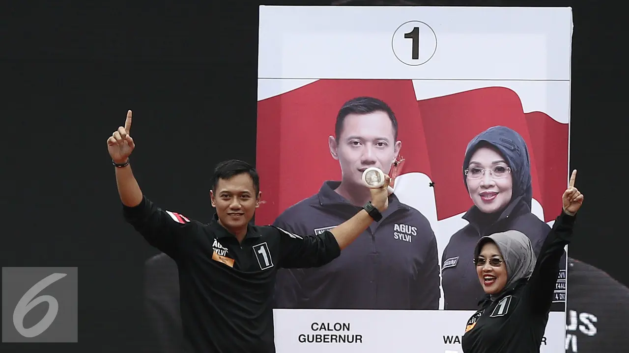 AHY - Sylvi Gelar Kampanye Akbar Satukan Jakarta