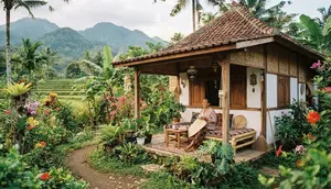 8 Inspirasi Rumah Mungil dengan Teras Teduh di Desa, Definisi Slow Living yang Sesungguhnya