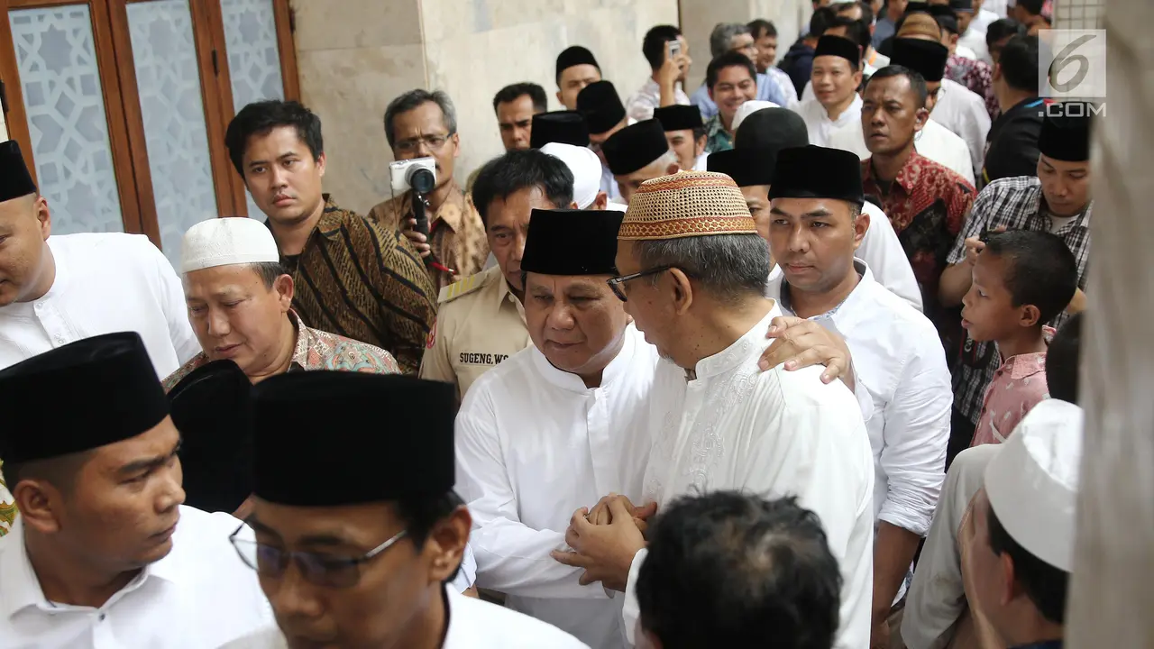 Prabowo Subianto Menuju KPU