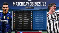 Saksikan Keseruan Partai Big Match Minggu Ini, Live Streaming Serie A Pekan ke-36 di Vidio