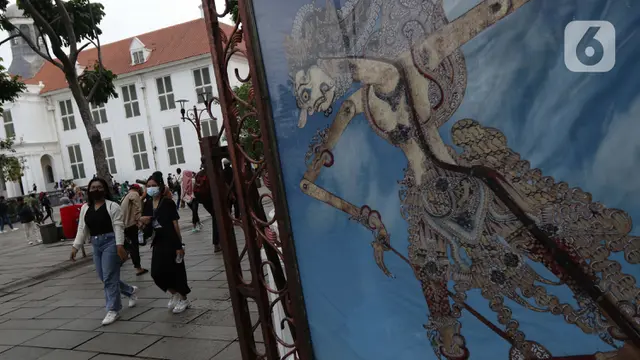 FOTO: Menikmati Libur Paskah di Kawasan Kota Tua Jakarta