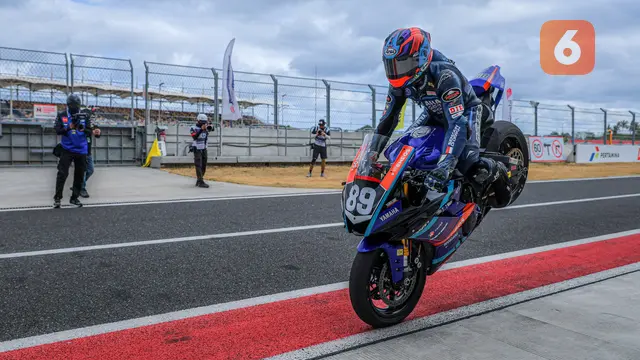 Foto: Yamaha Racing Indonesia Dominasi Podium SS600 ARRC Mandalika 2025