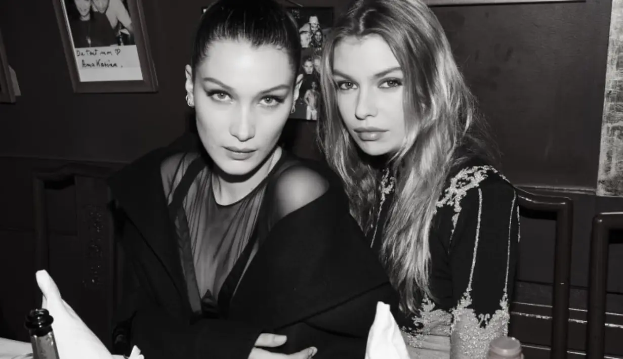 Stella dan Bella tertangkap berciuman d sebuah pesta pada September 2015. (Meaww)