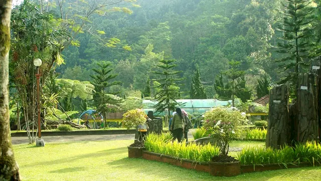 Keindahan alam Baturraden tak lekang oleh perubahan zaman dan tetap menjadi favorit pengunjung. (Foto: Liputan6.com/Muhamad Ridlo)
