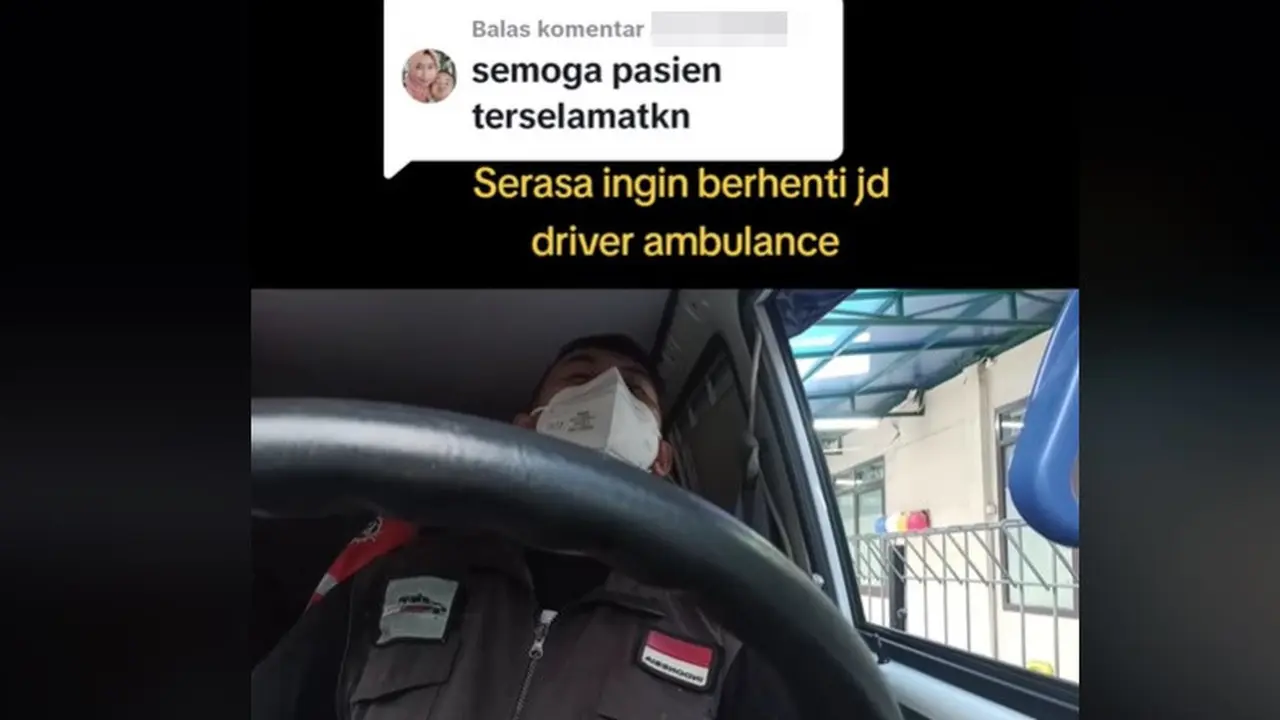Sesal Sopir Ambulans Tak Bisa Antar Pasien sampai Selamat di Rumah Sakit
