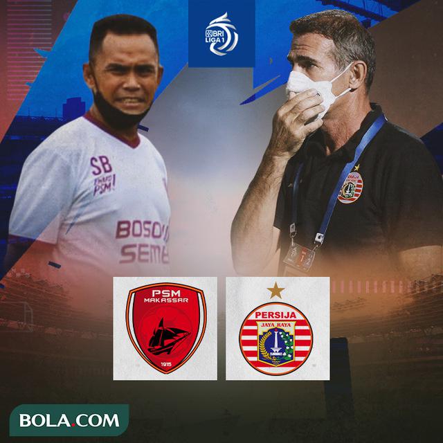 BRI Liga 1 - Duel Pelatih - PSM Makassar Vs Persija Jakarta