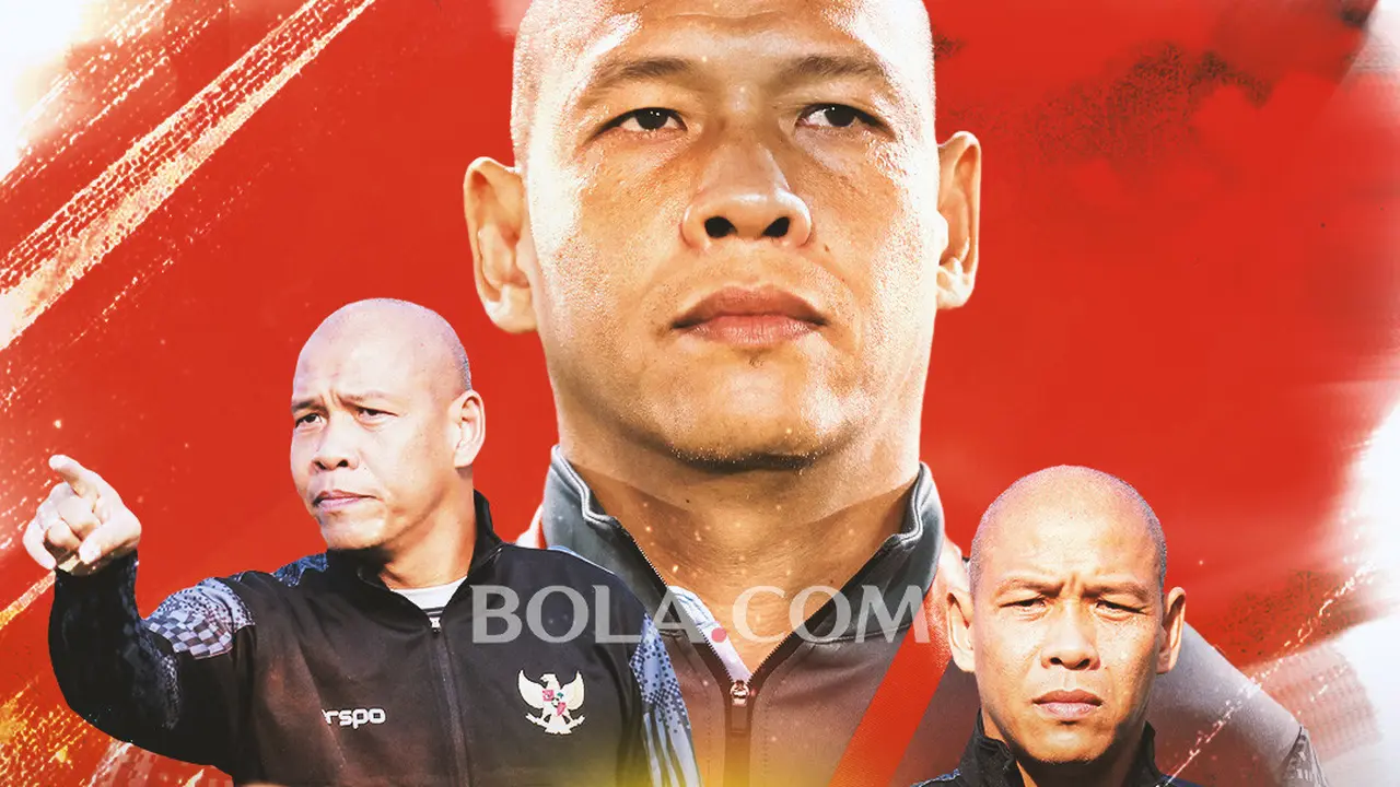 Timnas Indonesia - Beragam ekspresi Nova Arianto