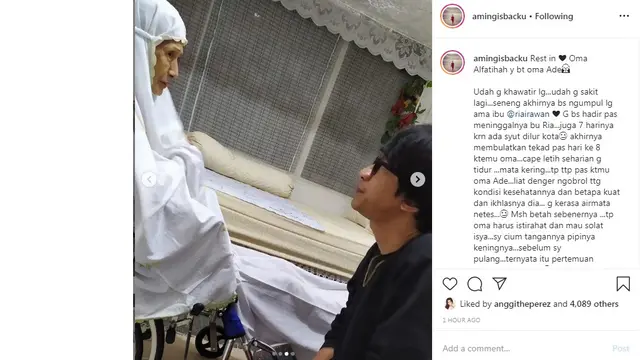 Ade Irawan dan Aming (Foto: Instagram/@amingisbacku)