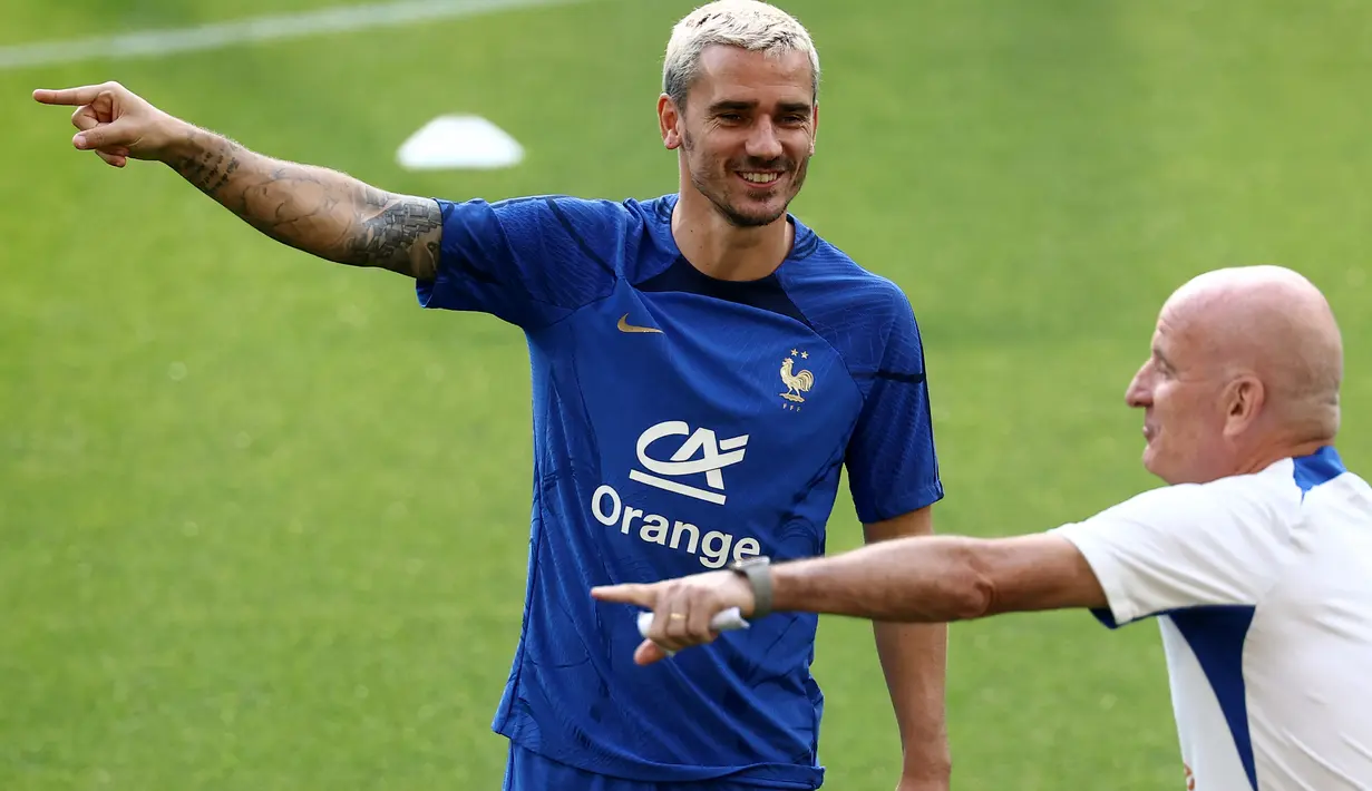 Dalam lima laga itu, tim asuhan Didier Deschamps itu mencetak total 11 gol dan belum sekali pun kebobolan. (FRANCK FIFE / AFP)