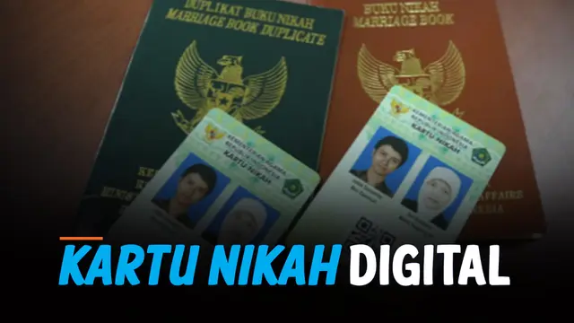 VIDEO: Penerbitan Kartu Nikah Fisik Disetop, Diganti Versi Digital