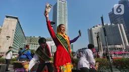 Suku Dinas Pariwisata dan Ekonomi Kreatif (Parekraf) Daerah Khusus Jakarta akan menggelar pemilihan Abang None 2025. (Liputan6.com/Angga Yuniar)