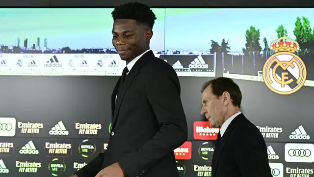 Aurelien Tchouameni Resmi Diperkenalkan Sebagai Pemain Baru Real Madrid