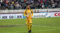 Awan Setho Raharjo kembali ke Bhayangkara FC setelah dipinjam PSIS Semarang. (Bola.com/Ronald Seger)