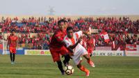 Duel Persiba Bantul vs Sragen United di Stadion Sultan Agung, Bantul, Kamis (10/8/2017). (Bola.com/Ronald Seger)