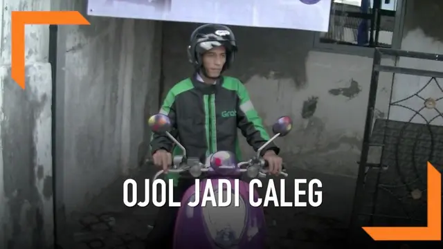 VIDEO: Jadi Caleg, Seorang Ojek Online Punya Misi Mulia